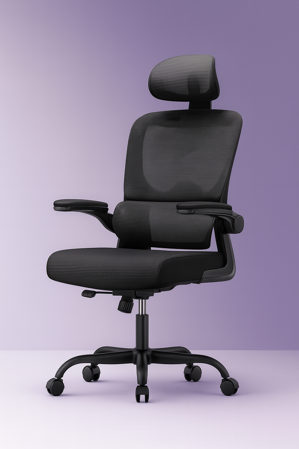 Chaise de Bureau Ergonomique - Soutien Lombaires - appui-tête