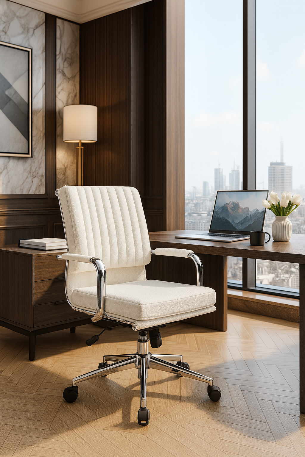 Chaise de Bureau Ergonomique Design – Confort Lombaire