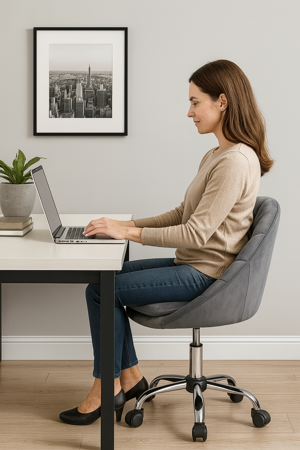 Chaise de Bureau Confort Luxe