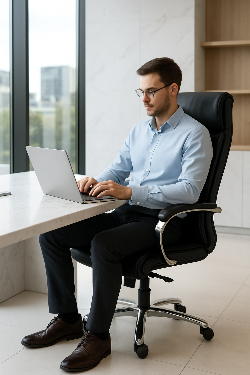 Fauteuil de Bureau Ergonomique Premium Suprême