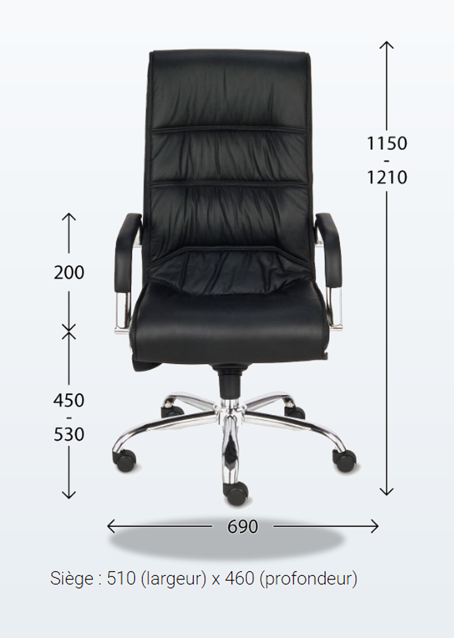 Fauteuil de Bureau Ergonomique Premium Nexus
