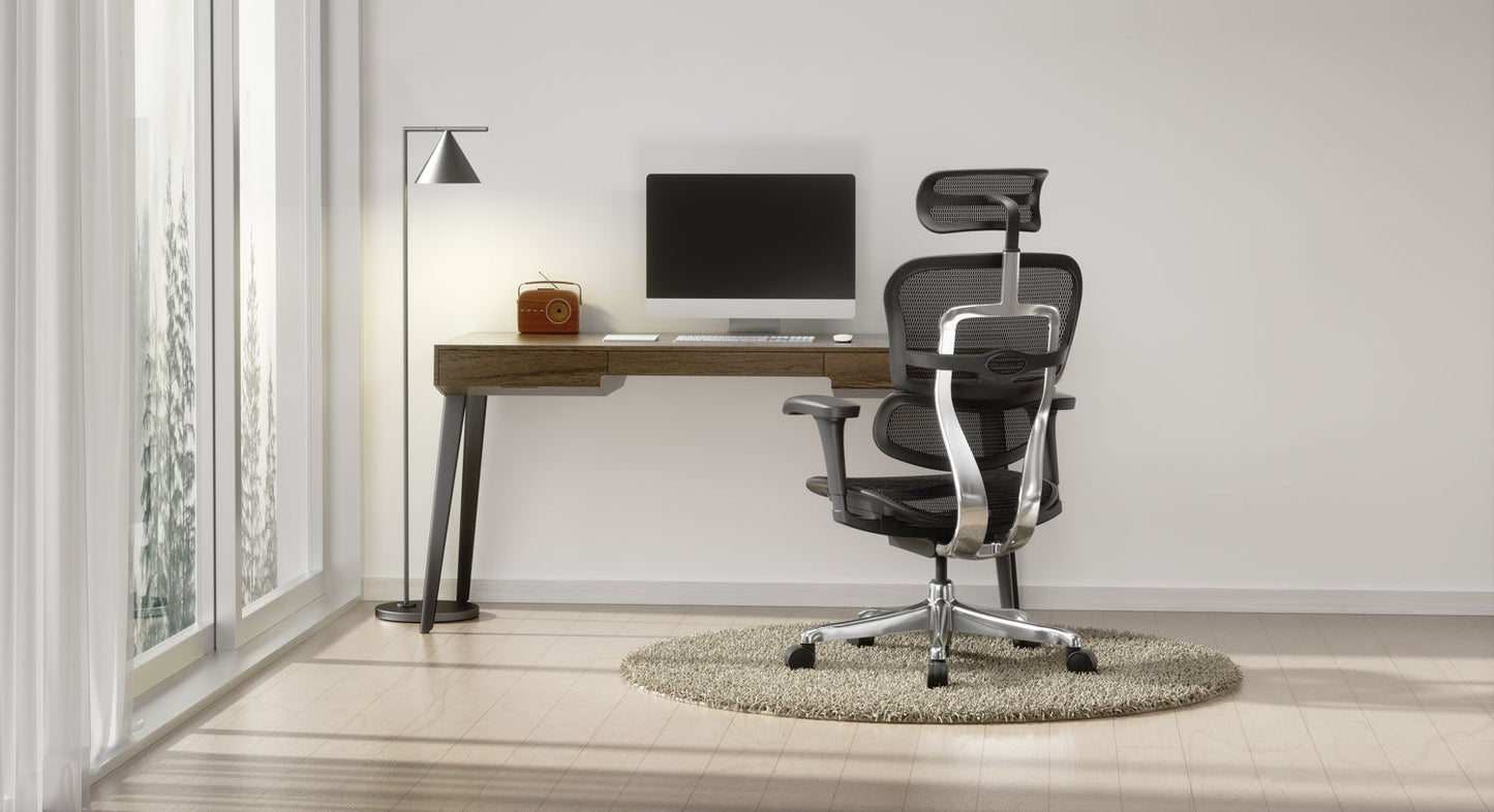 Fauteuil de Bureau Ergonomique - Soutien Lombaire - Idéal Professionnel