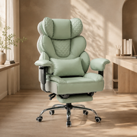 Fauteuil de Bureau Ergonomique XXL "Titan" – Charge 180 kg, Repose-Pieds et Support Lombaire Réglable 2