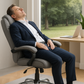 Chaise de Bureau Ergonomique avec Dossier Inclinable – Confort Lombaire