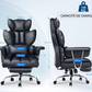Fauteuil de Bureau Ergonomique Premium - Confort Lombaires - Idéal Professionnel/Télétravail