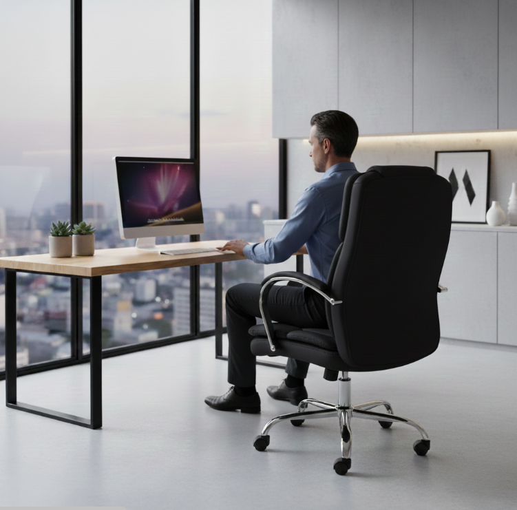 Fauteuil de Bureau Ergonomique Premium - Capacité de Charge 210kg