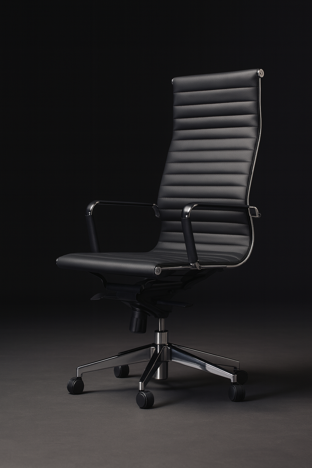 Fauteuil de Bureau Ergonomique Premium "Next" en Cuir / Idéal Direction - Assistant