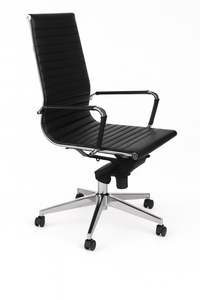 Fauteuil de Bureau Ergonomique Premium "Next" en Cuir / Idéal Direction - Assistant 2