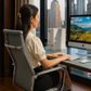Chaise de Bureau Ergonomique avec Soutien Lombaire Renforcé