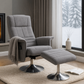 Fauteuil relax massage + repose-pieds