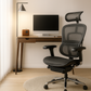 Fauteuil de Bureau Ergonomique - Soutien Lombaire - Idéal Professionnel