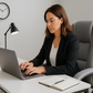 Fauteuil de Bureau Ergonomique en Cuir PU Premium