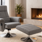 Fauteuil relax massage + repose-pieds