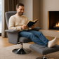 Fauteuil relax massage + repose-pieds