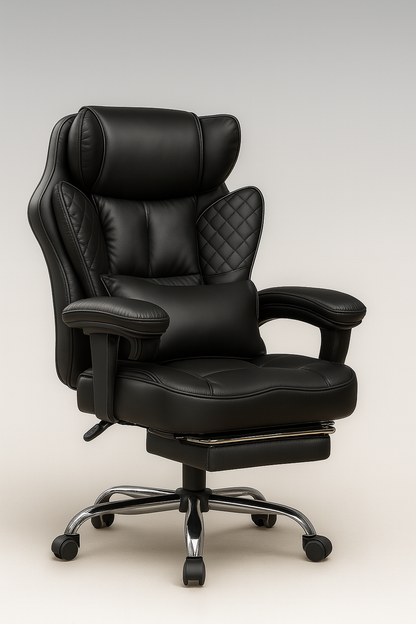 Fauteuil de Bureau Ergonomique Premium - Confort Lombaires - Idéal Professionnel