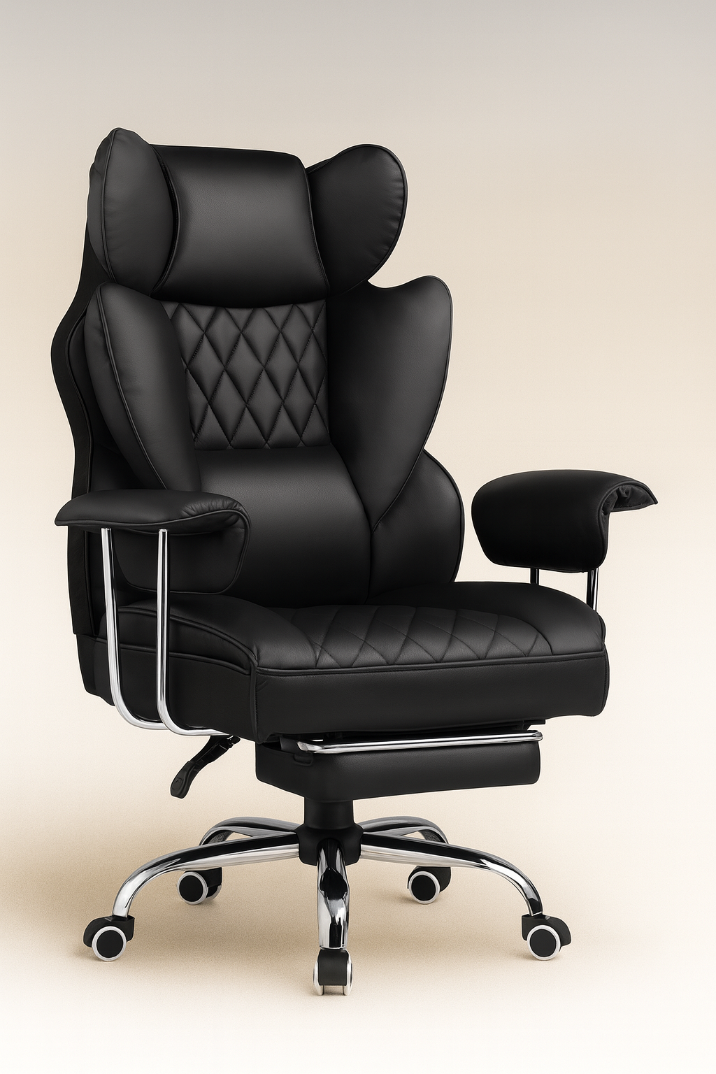Fauteuil de Bureau Ergonomique Premium - Confort Lombaires - Idéal Professionnel/Télétravail
