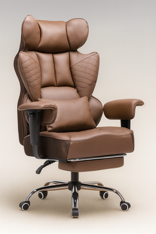 Fauteuil de Bureau Ergonomique Premium - Confort Lombaires - Idéal Professionnel
