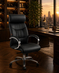 Fauteuil de Bureau Ergonomique Premium "Supreme" en Cuir - Idéal Direction / Profession Libérale 3