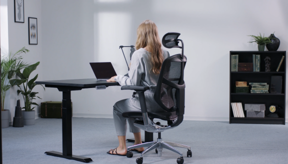 Bureau Électrique Assis Debout Réglable Premium