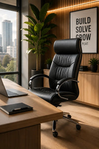 Fauteuil de Bureau Ergonomique Premium "Supreme" en Cuir - Idéal Direction / Profession Libérale 4