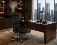 Chaise de Bureau Ergohuman gen2 Elite Cuir – Fauteuil Ergonomique de Référence pour Professionnels Exigeants 7